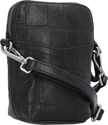 Cowboysbag Big Croco Brogan Handytasche Leder 9 cm