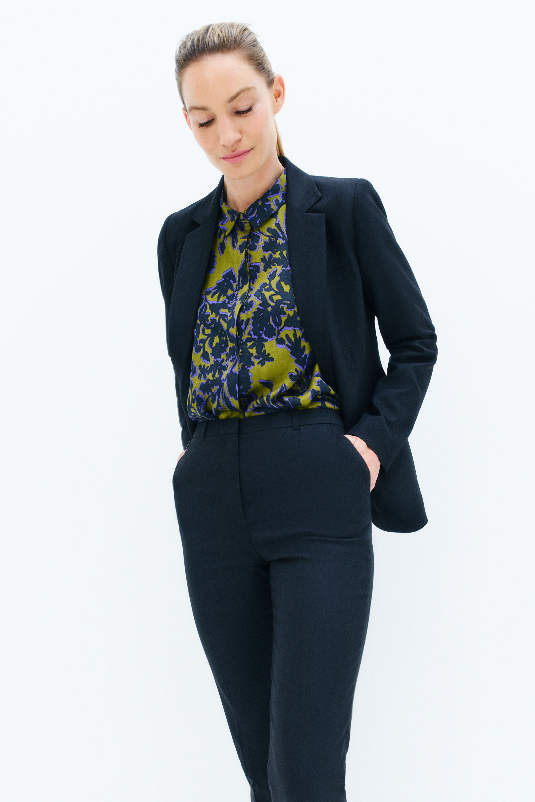 pantalon cesar noir femme