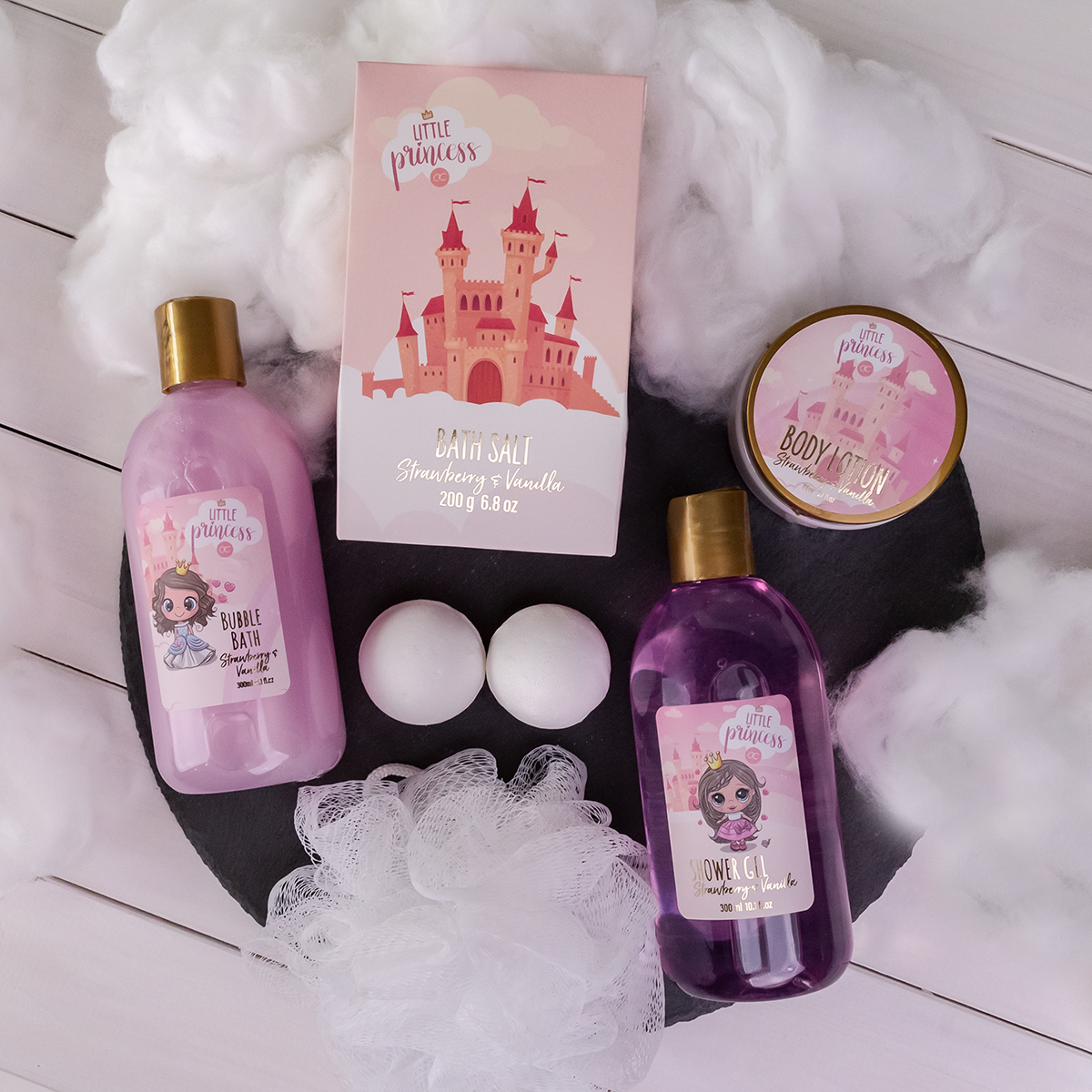 accentra Badeset LITTLE PRINCESS in Papierkoffer