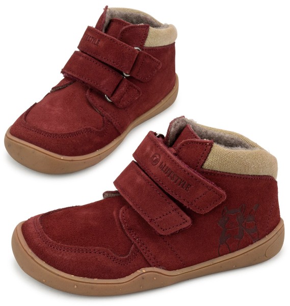 bLifestyle ~ Raccoon MidCut Klett Velours Warm ~ Bordeaux