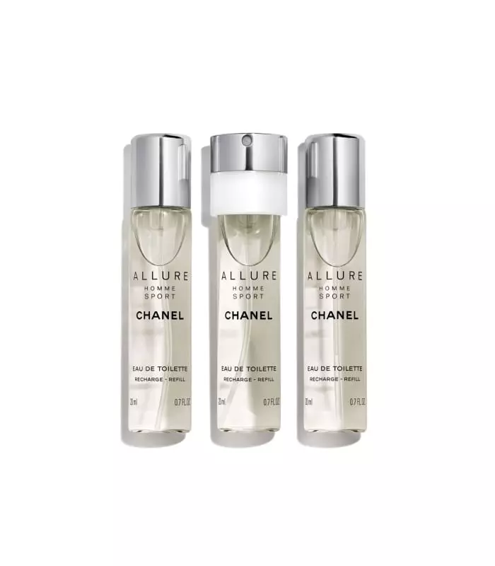 ALLURE HOMME SPORT Eau de Toilette Vaporisateur de Voyage Rechargeable