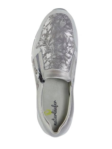 Slipper mit seitlichem Reißverschluss