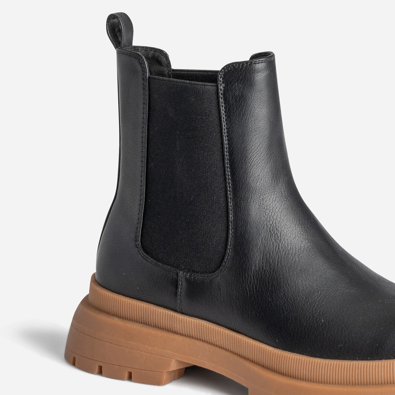 Chelsea boots TEXTO noir éco-conçu