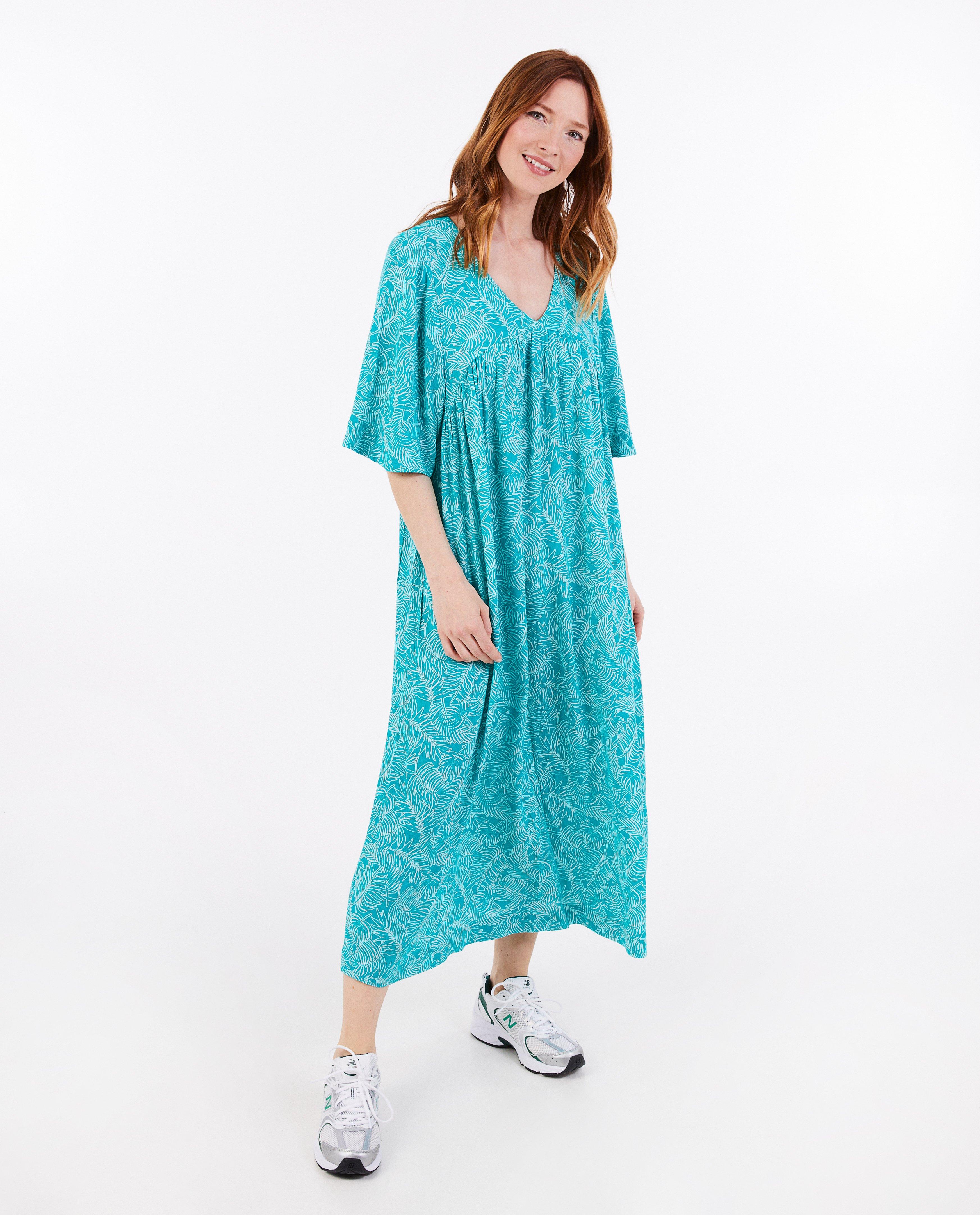 Rochie Sora cu imprimeu kaki
