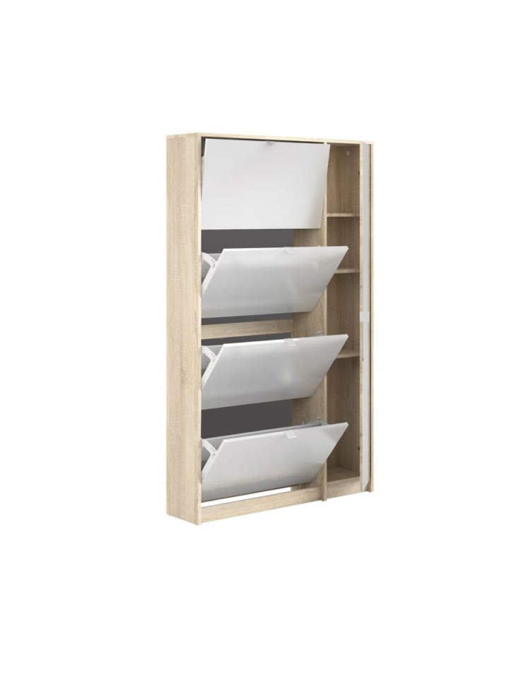 ebuy24 Schuhschrank Shane Eiche Dekor 99 x 24 cm günstig kaufen onesize