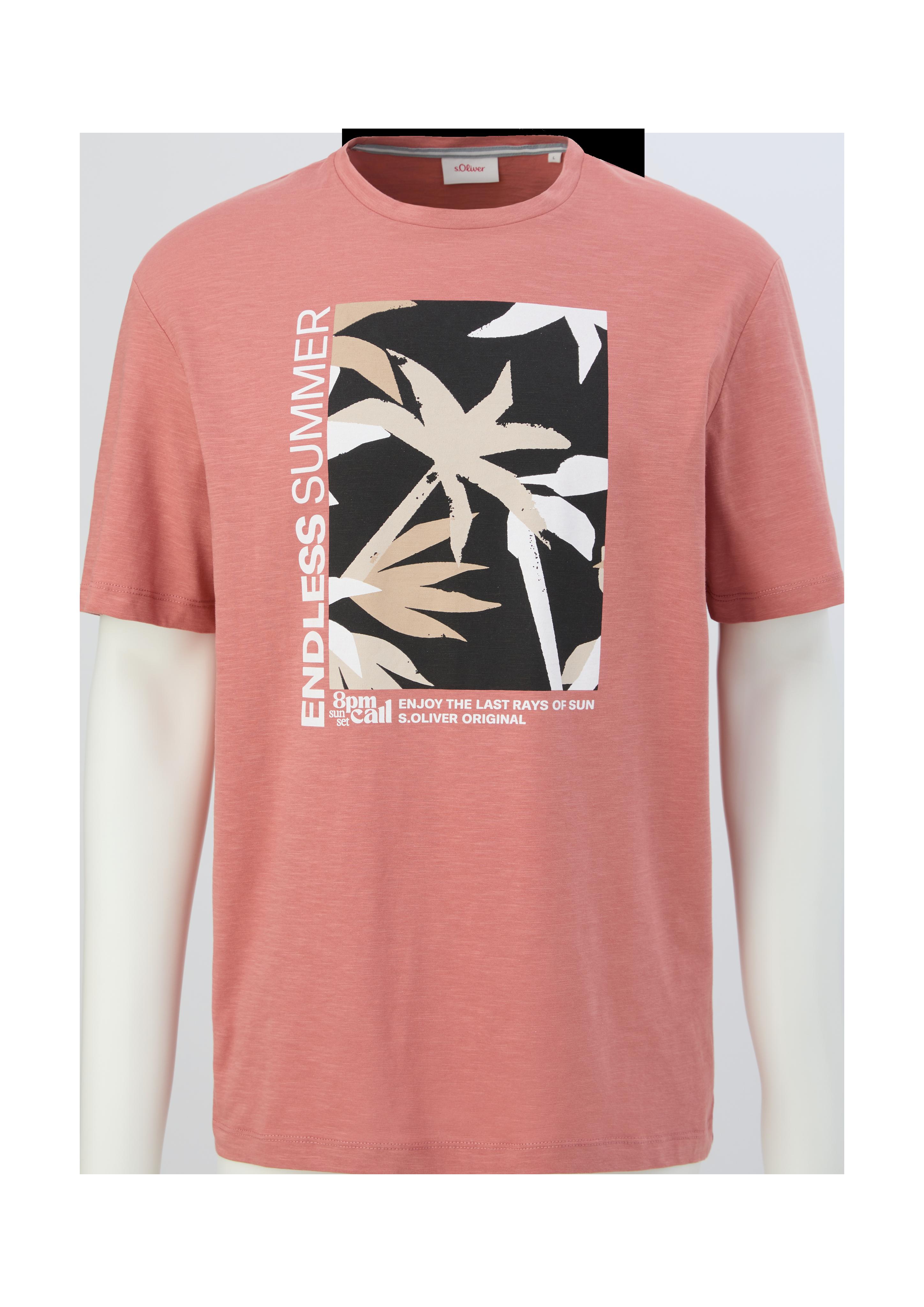 T-Shirt mit Frontprint  2131376-20D1