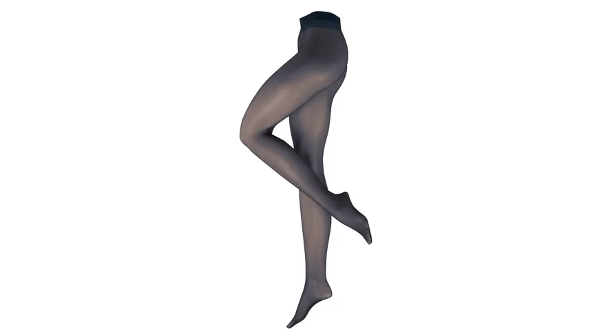 ELBEO Damen Feinstrumpfhose Seidenmatt 20 DEN nachtblau