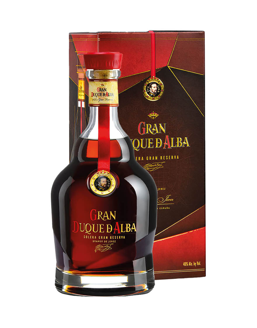 Brandy de Jerez DO Gran Duque d'Alba Solera Gran Reserva Williams & Humbert 0,7 ℓ, En Étui