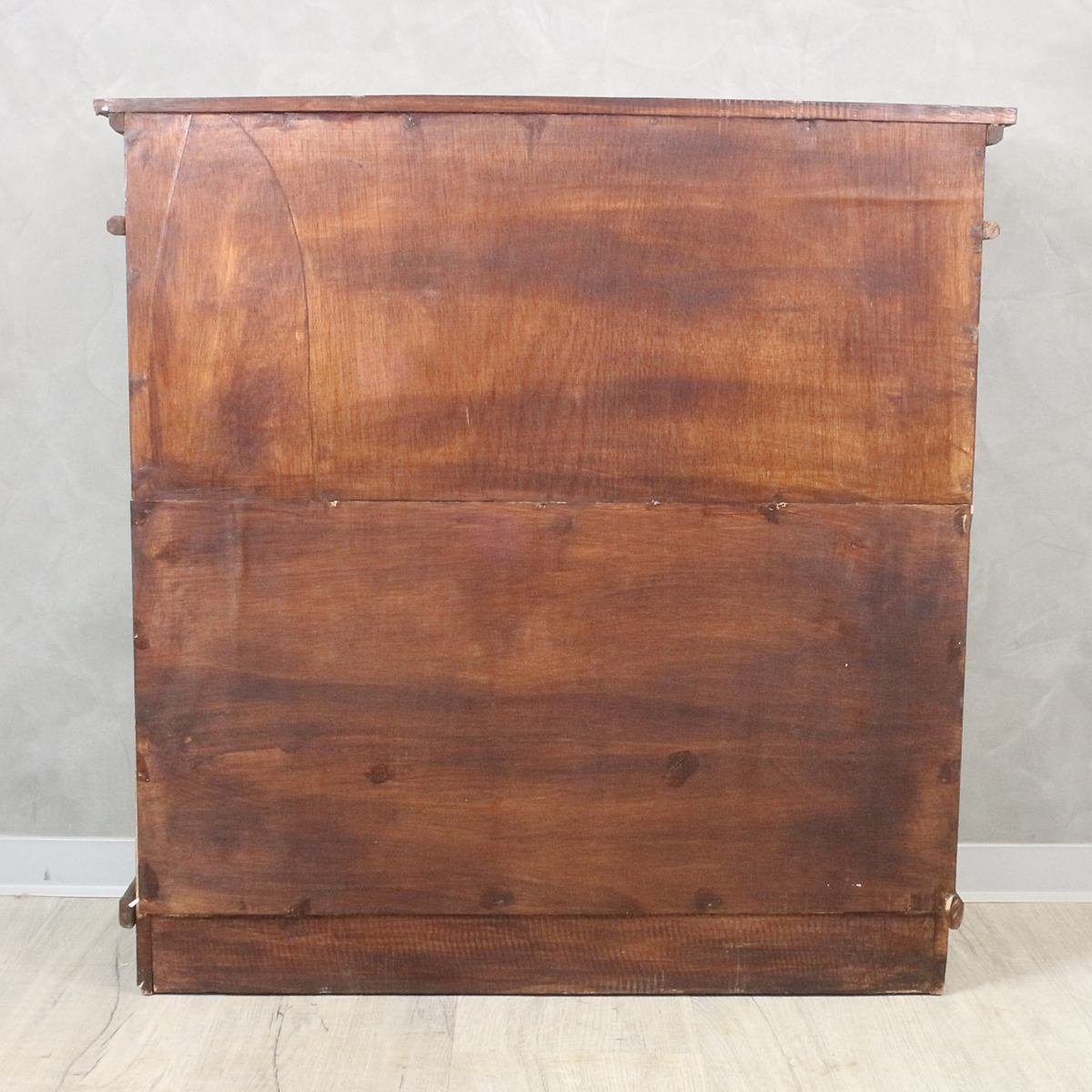 Oriental Galerie Mehrzweckschrank Schrank 80 x 80 cm Braun Tribal Handarbeit