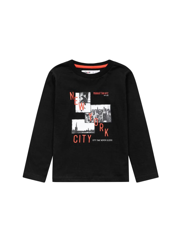 Minoti 3er. Set: Longsleeves 11MTTEE 3 in schwarz günstig kaufen
