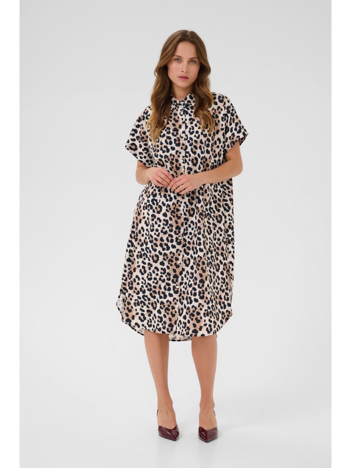 CULTURE Kleid CUmoana in Leopard günstig kaufen