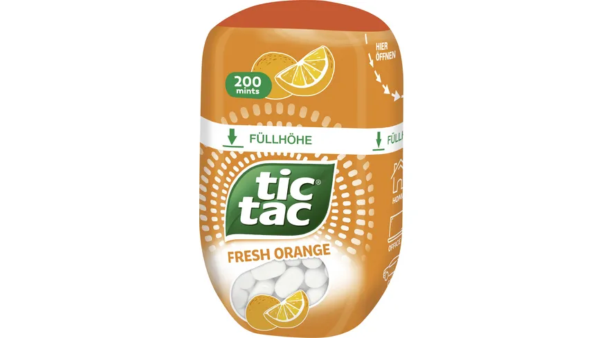tic tac fresh Orange 98 g