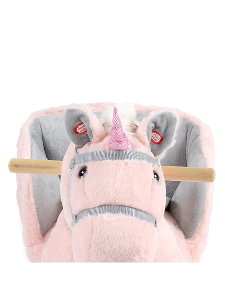 Moni Plüsch Schaukeltier Cookie WJ-6187 in rosa günstig kaufen onesize