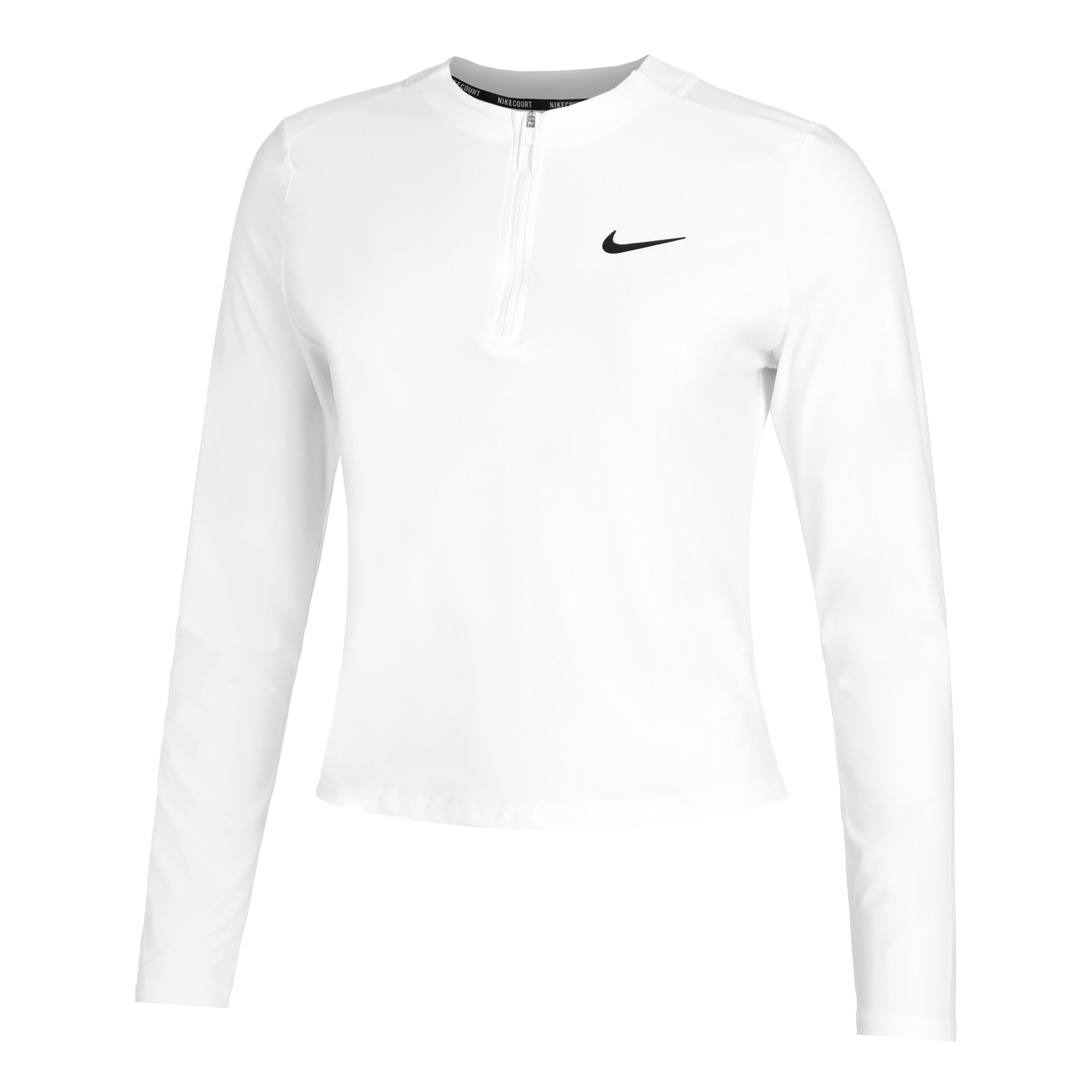 Court Dri-Fit Advantage Longsleeve Damen - Weiß