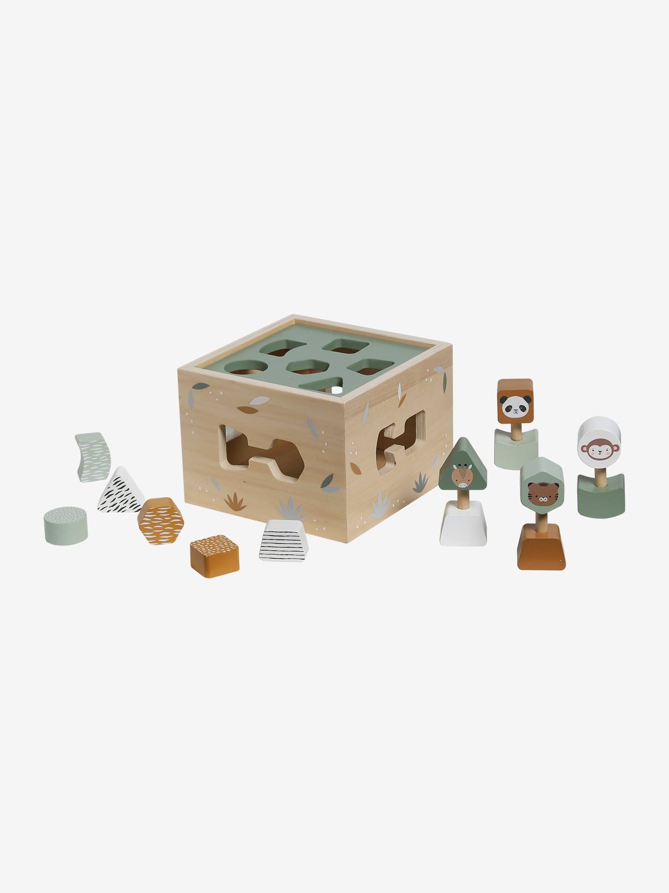 Vertbaudet Baby Steckspiel TANSANIA, Holz FSC - natur