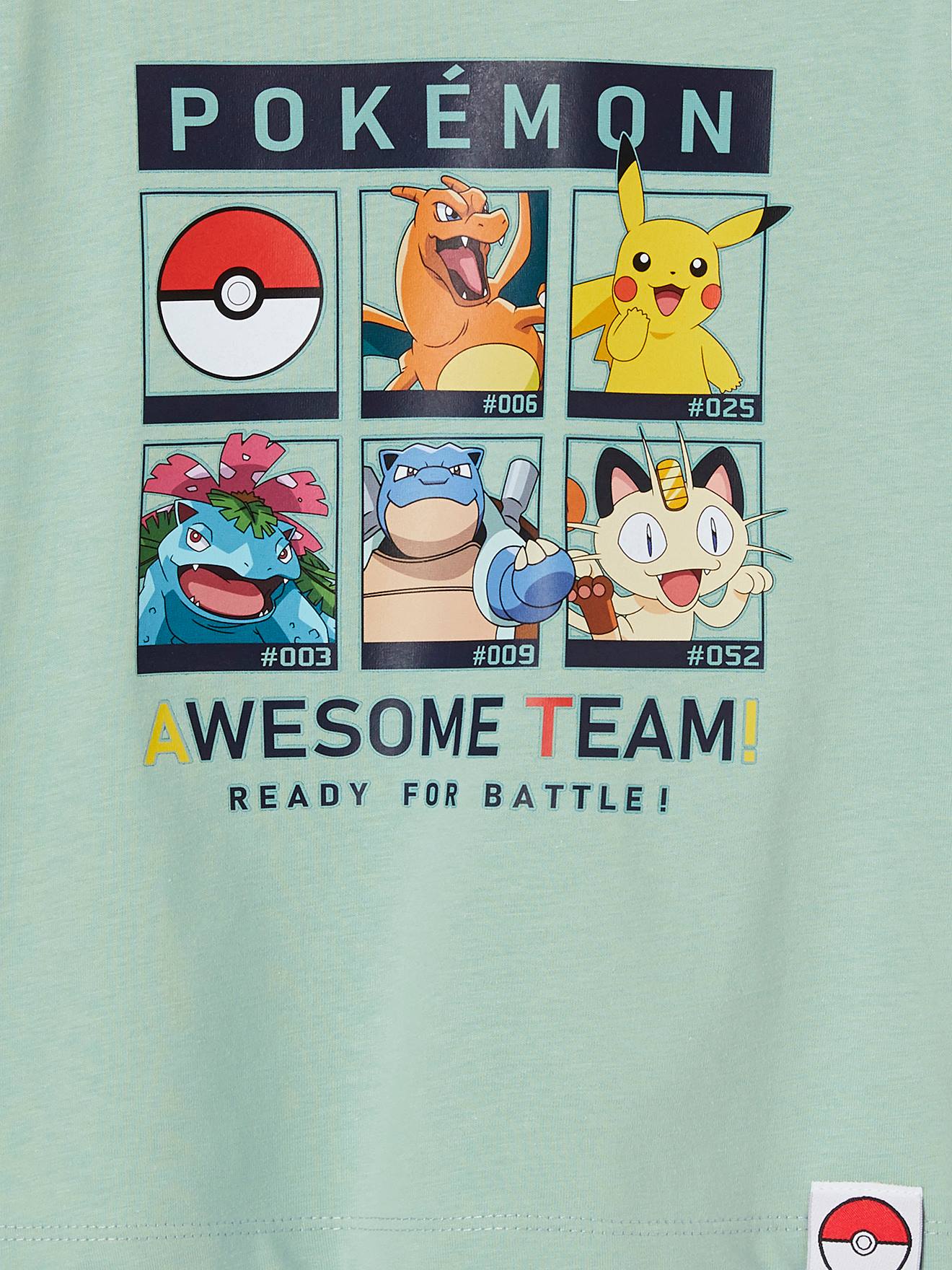 Pokemon Kinder T-Shirt POKEMON - aqua