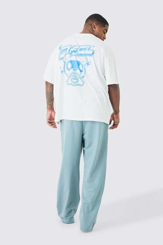 Plus lockere Jogginghose