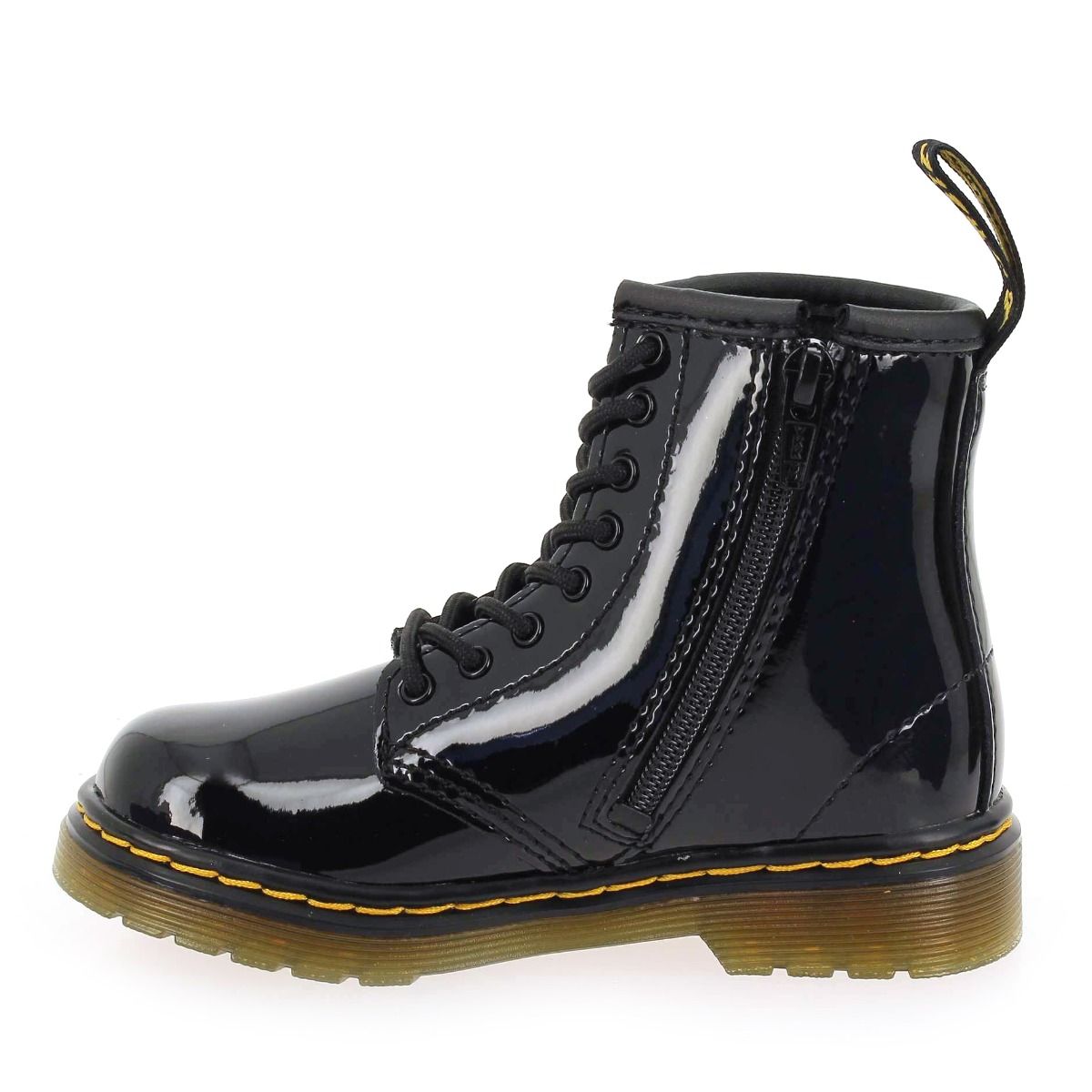Dr Martens  1460 JUNIOR VERNIS - Noir