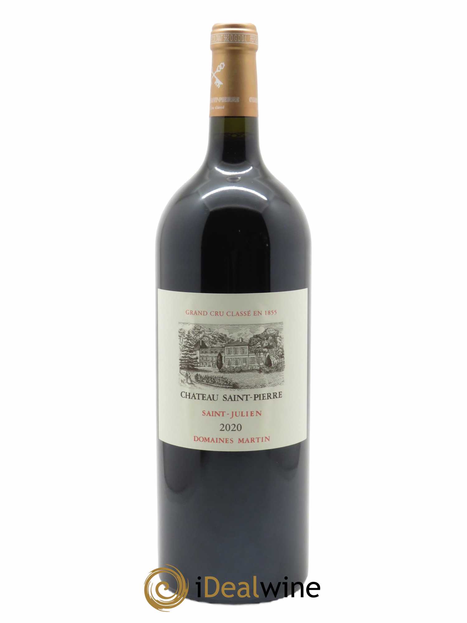 Château Saint-Pierre 4ème Grand Cru Classé (CBO à partir de 6 bts) 2020 - Lot de 1 Magnum