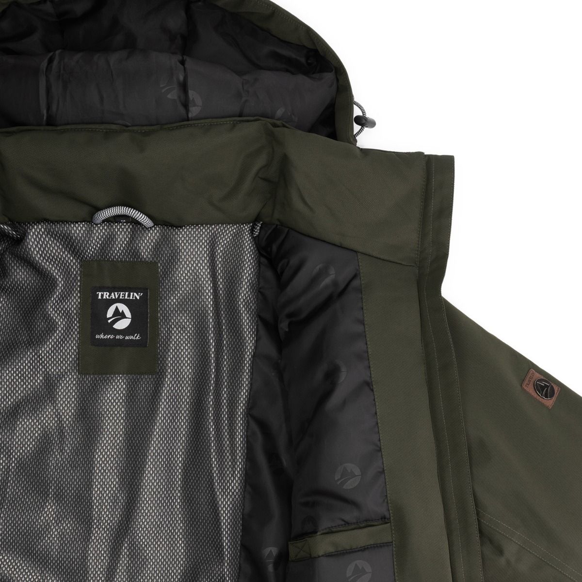 Travelin' Ingo grüne Herren Jacke