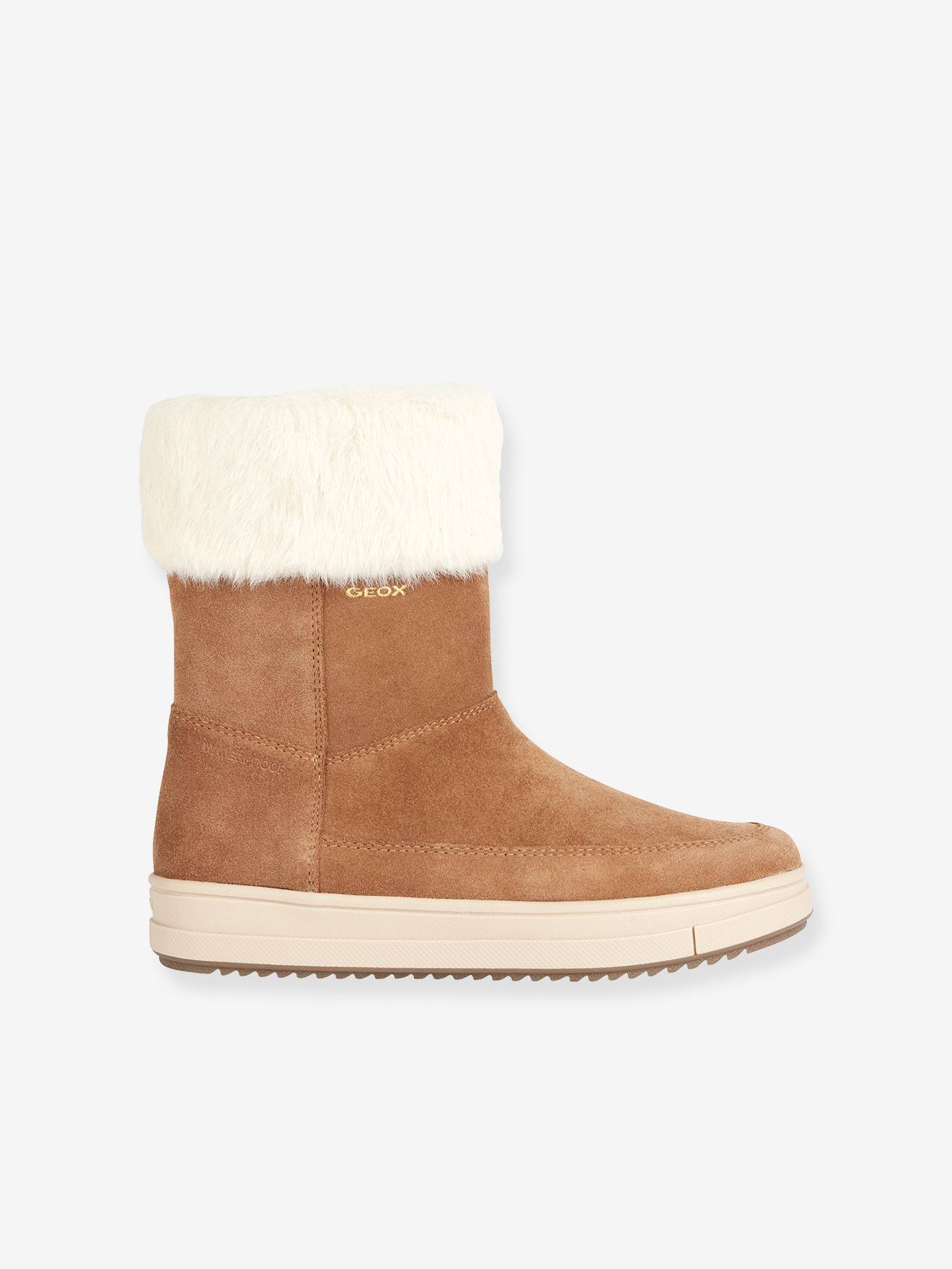 Geox Warme Kinder Stiefel J Rebecca Girl WPF GEOX - camel