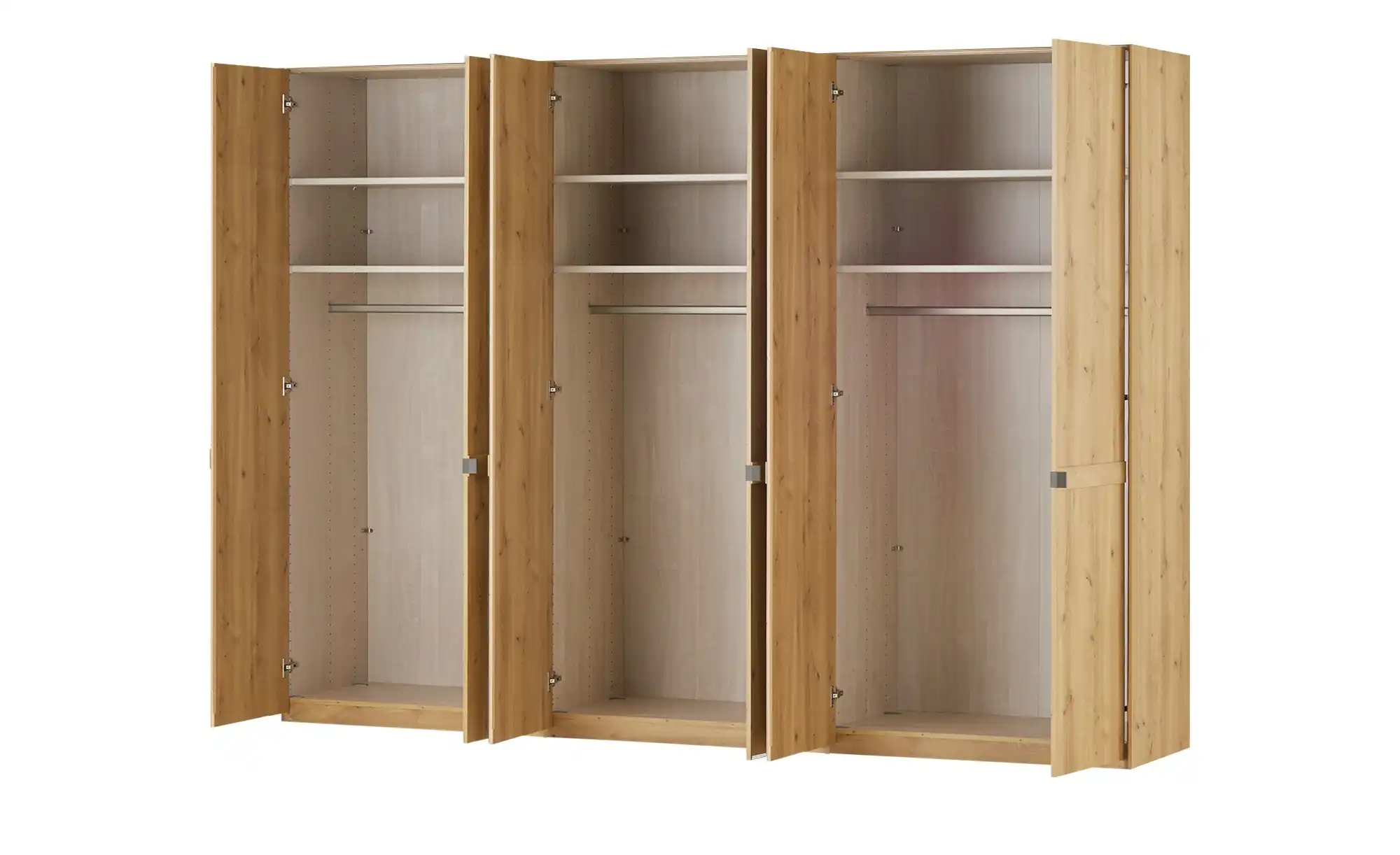 Primo Drehtürenschrank, 6-türig