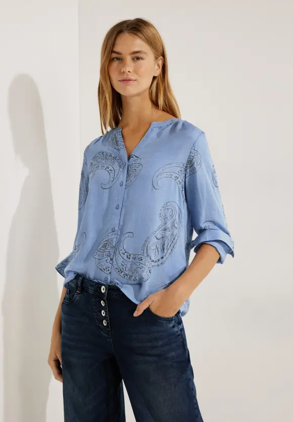 CECIL Bluse mit Paisley Print