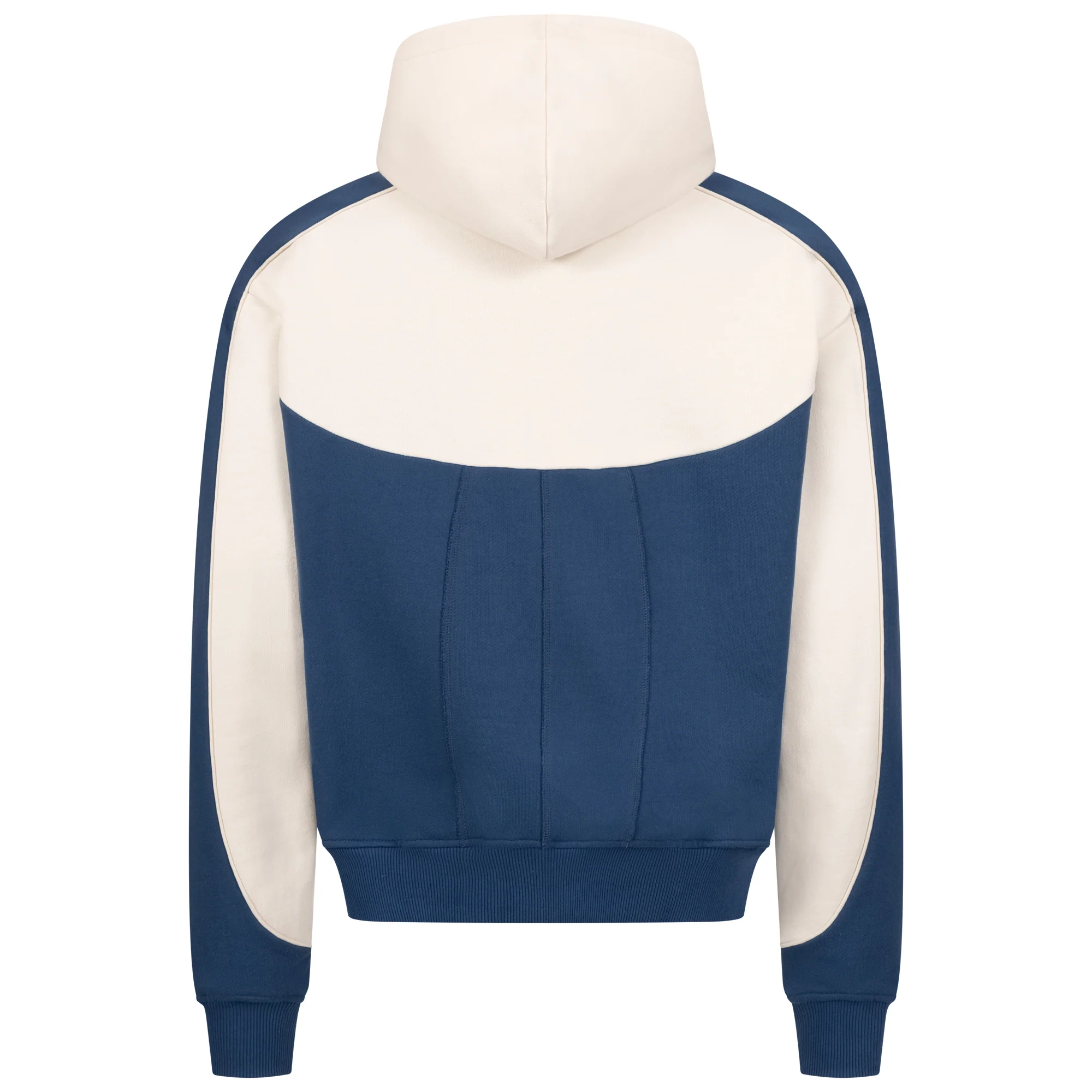 Navy Vanilla 3D College Hoodie