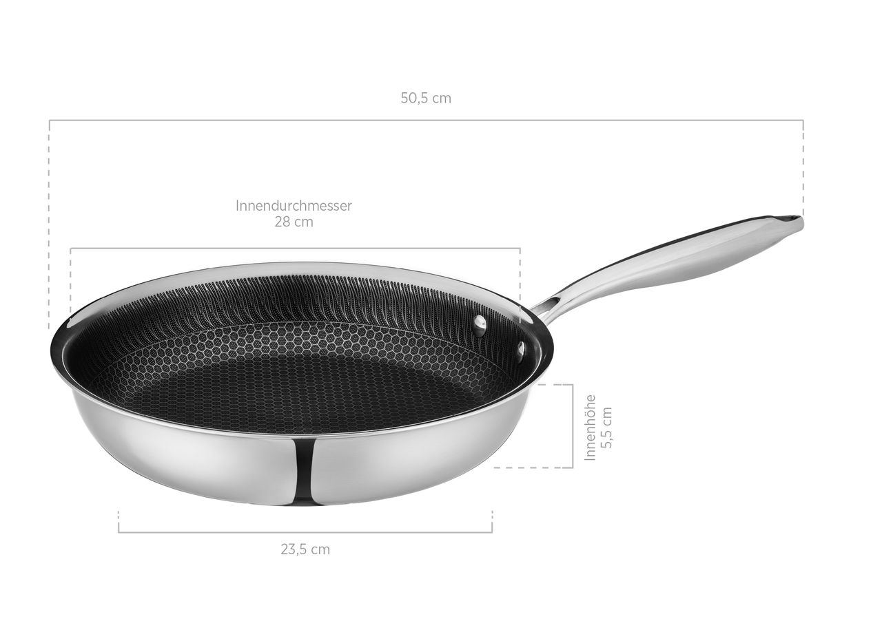Mäser Serie Hestia, Bratpfanne 28 cm