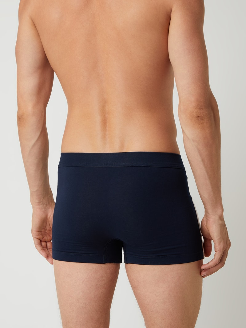 Trunks mit Stretch-Anteil im 3er-Pack in marineblau