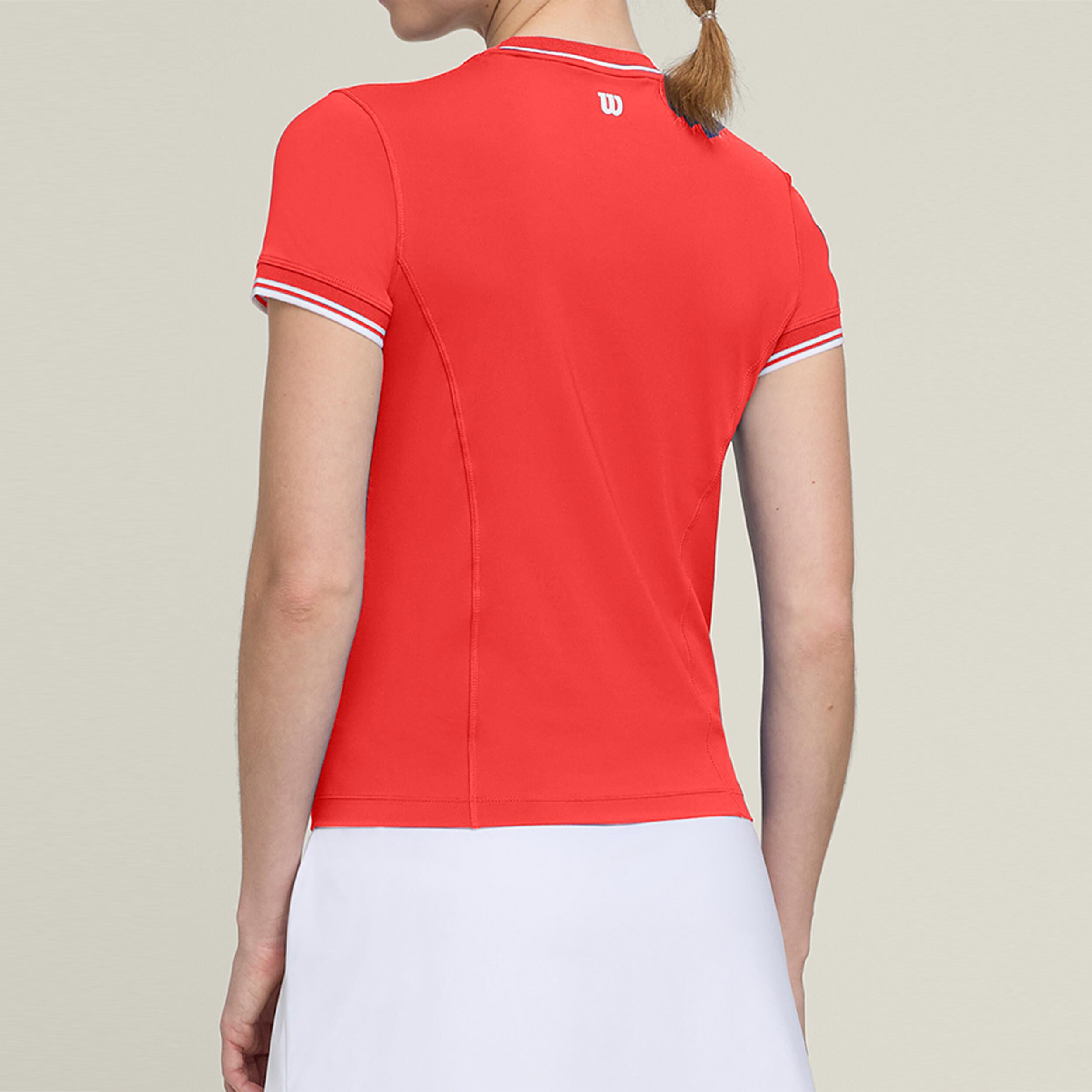 Baseline Seamless Team T-Shirt Damen - Rot