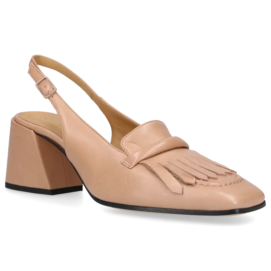 Pomme D`OR - Slingpumps 6065 Kalbsleder - beige