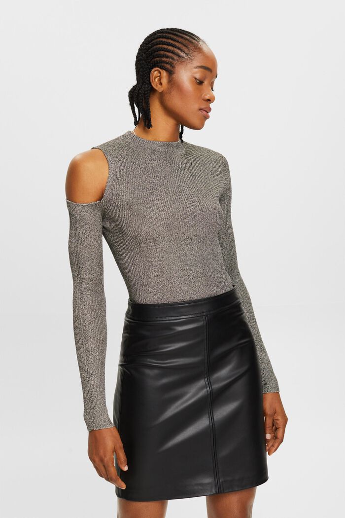Sweatshirt mit Cut-out-Schulter