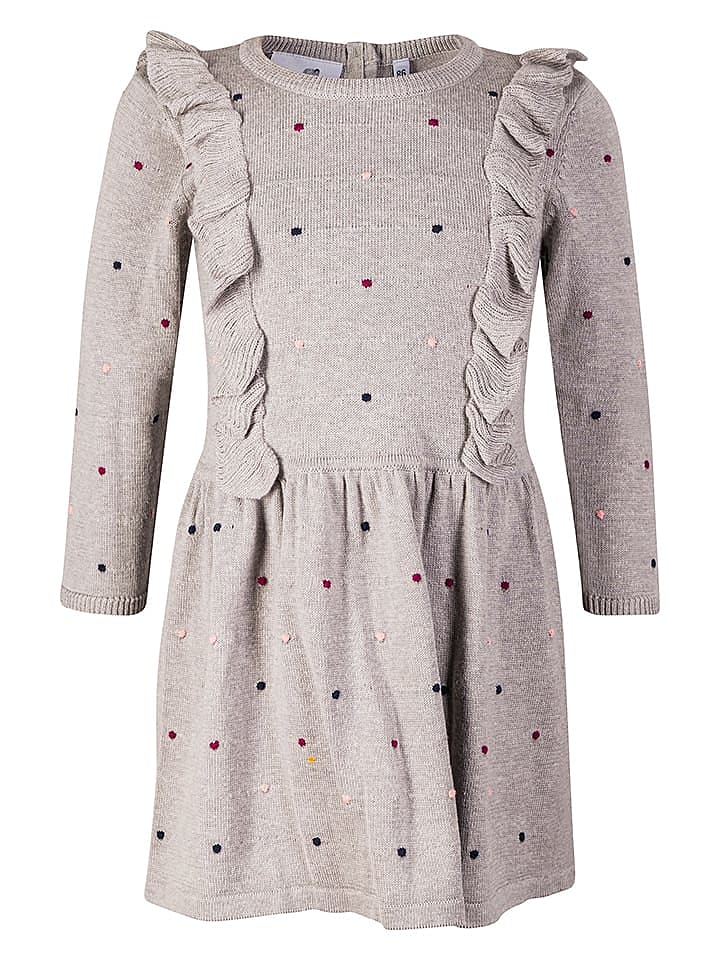 happy girls by Eisend Strickkleid in Taupe günstig kaufen 128