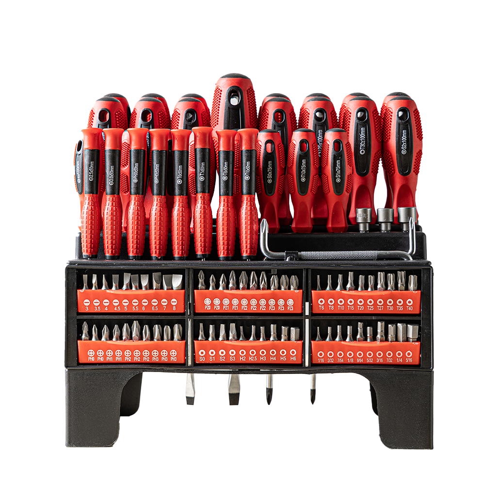 Kraft Werkzeuge Schraubendreher-Set XXL, 100-teilig