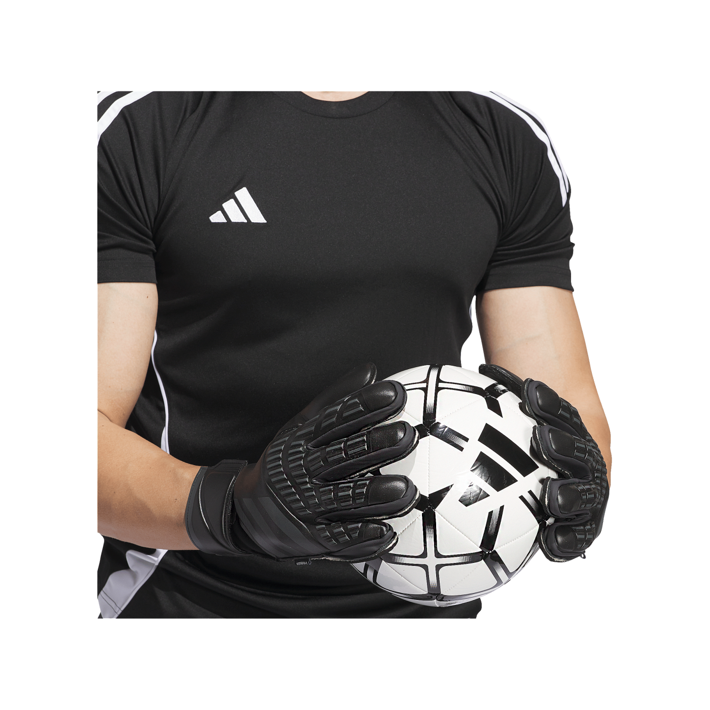 adidas Predator Match HN TW-Handschuhe Nightstrike Schwarz
