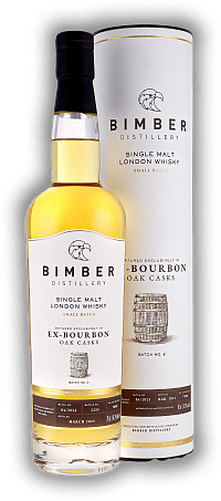 Bimber Distillery Single Malt London Whisky Bourbon Cask Batch 4 51,2% Bimber Distillery Single Malt London Whisky Bourbon Cask Batch 4 51,2%  0,7	 Liter - Vol 51,2%