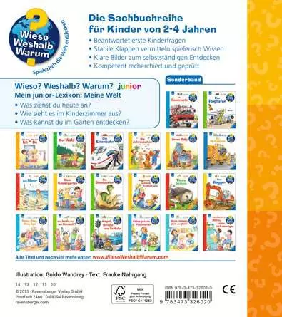 Ravensburger Wieso? Weshalb? Warum? Mein junior-Lexikon: Meine Welt