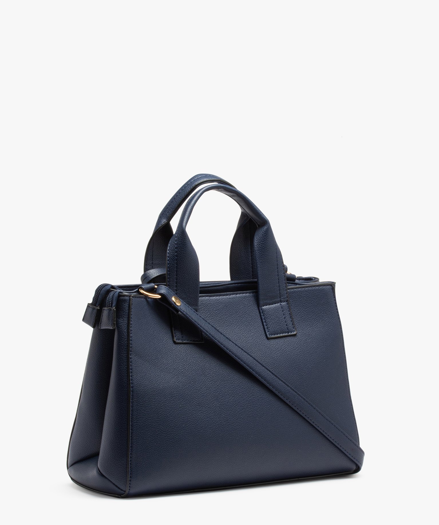 Sac à main à double compartiment femme bleu | GEMO