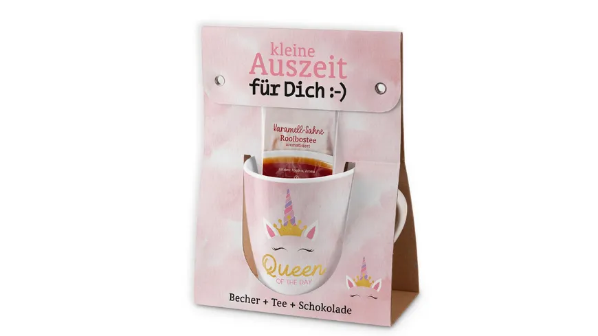 Geschenk für Dich Geschenkset kleine Auszeit Queen of the day