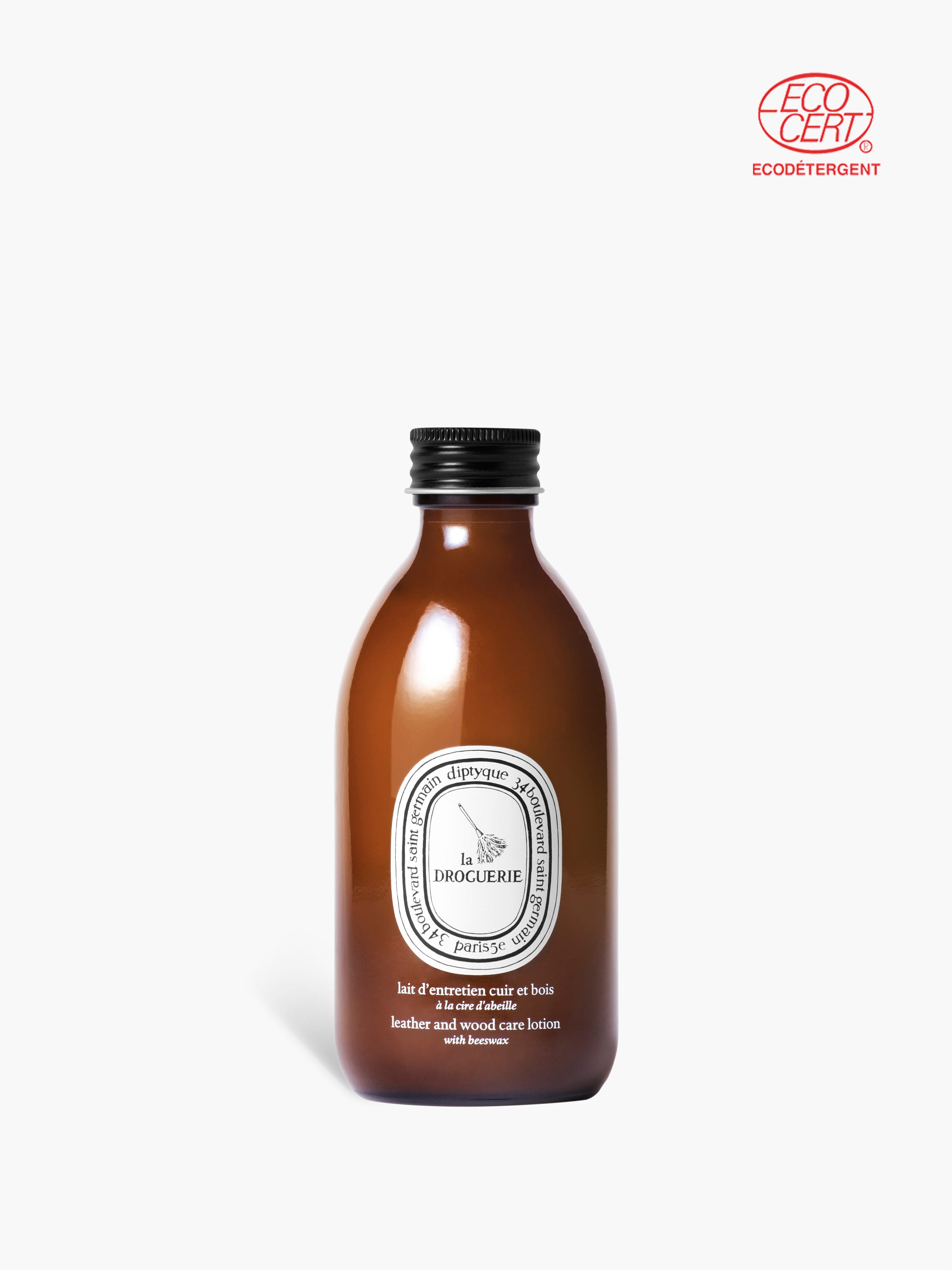 La Droguerie - Lait d'entretien cuir et bois à la cire d'abeille