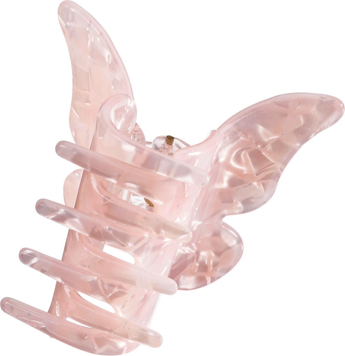 Haarspange Schmetterling rosa, 1 St