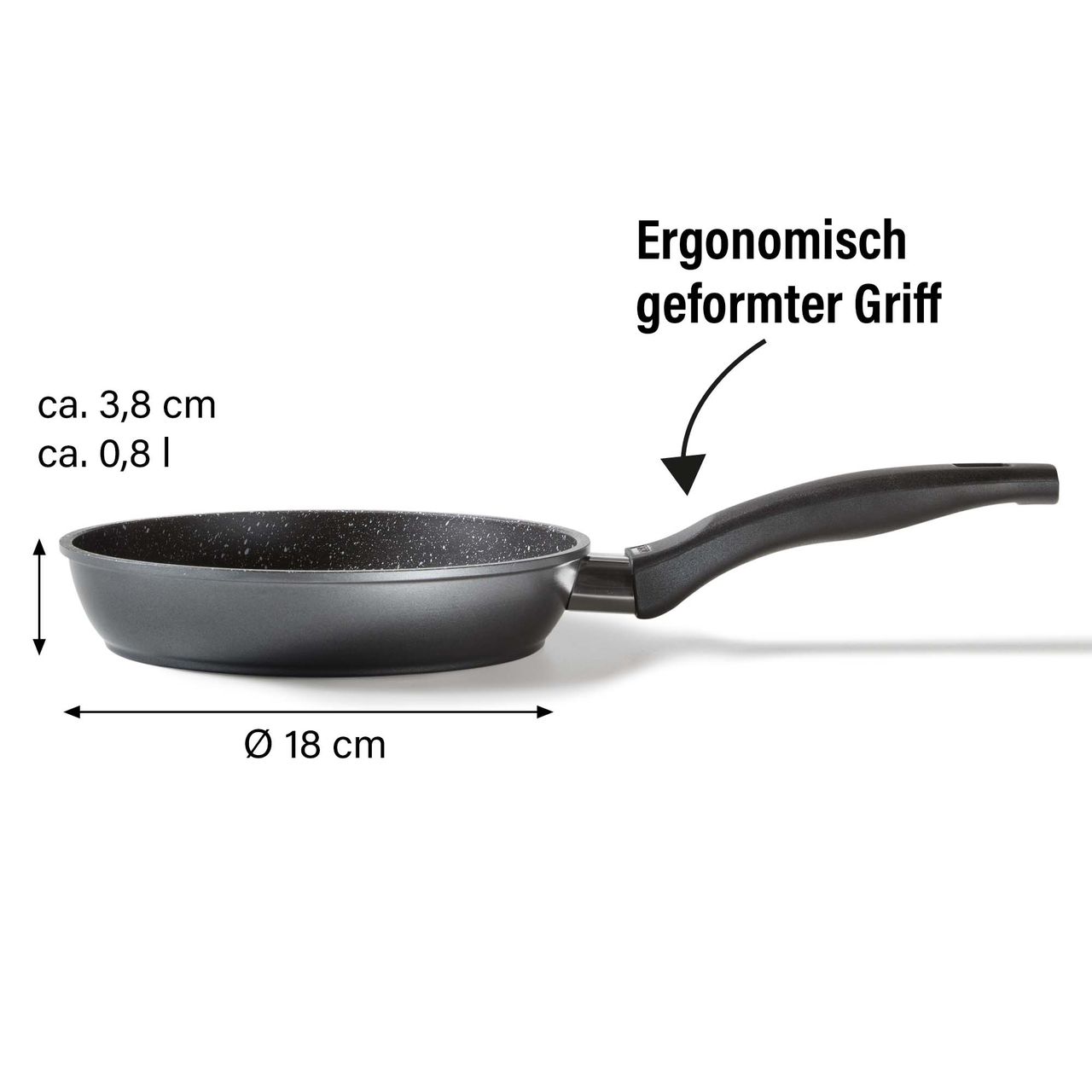 STONELINE® Bratpfanne 18 cm