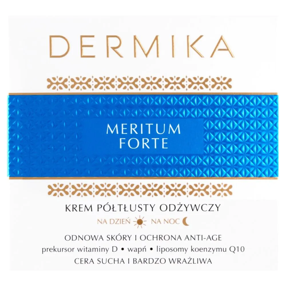 Dermika Meritum Forte polubogata hranjiva krema za dan i noć
