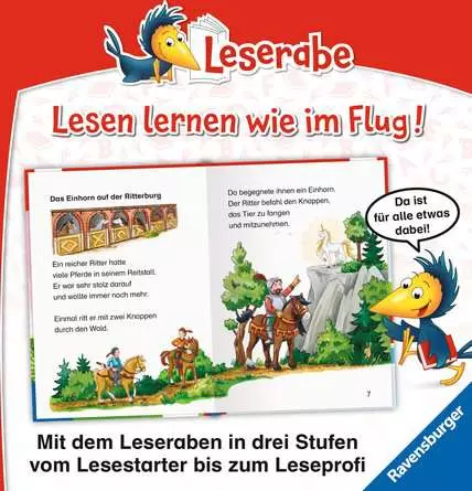 Leserabe - 1. Lesestufe: Einhorngeschichten