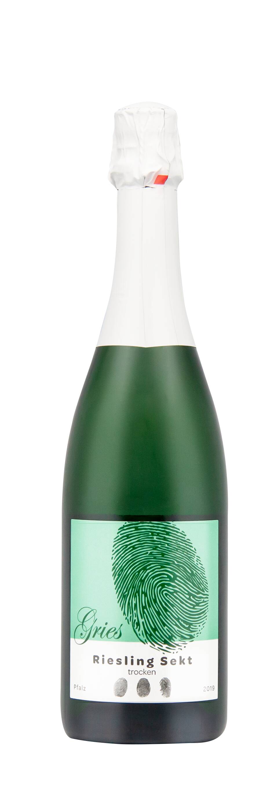 Weingut Gries Riesling Sekt trocken Komplex traditionelle Flaschengärung 2020