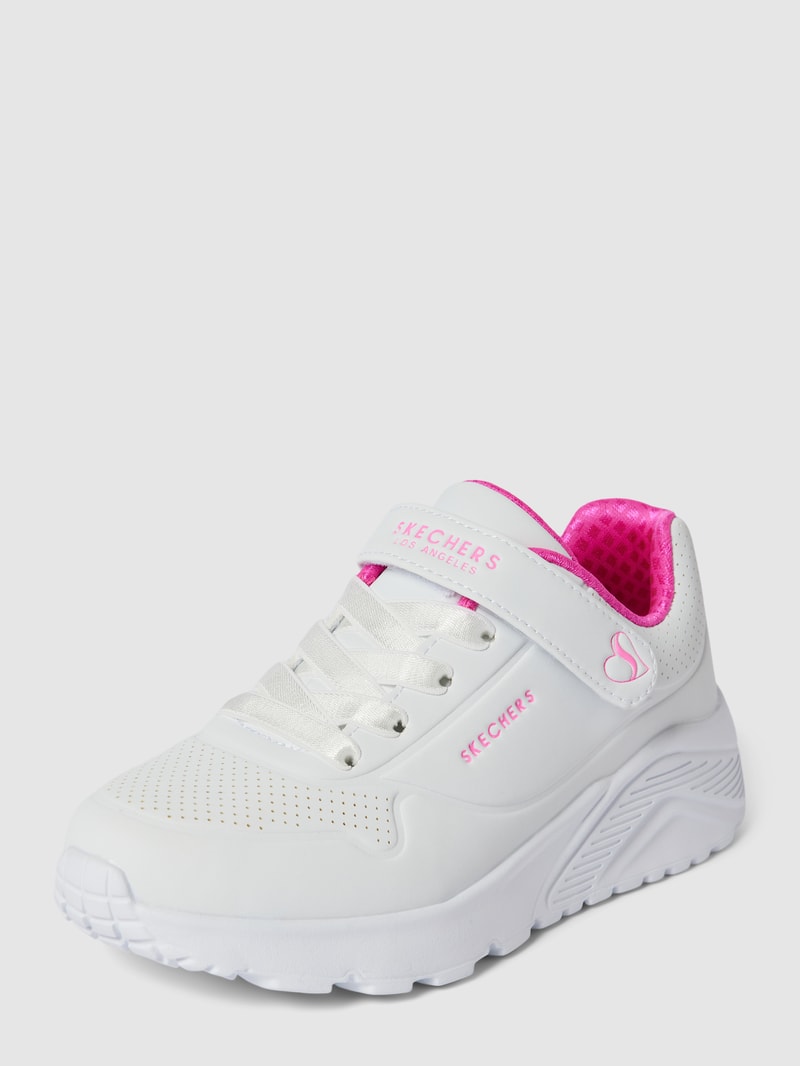 Sneaker mit Label-Details Modell 'UNO LITE' in weiß