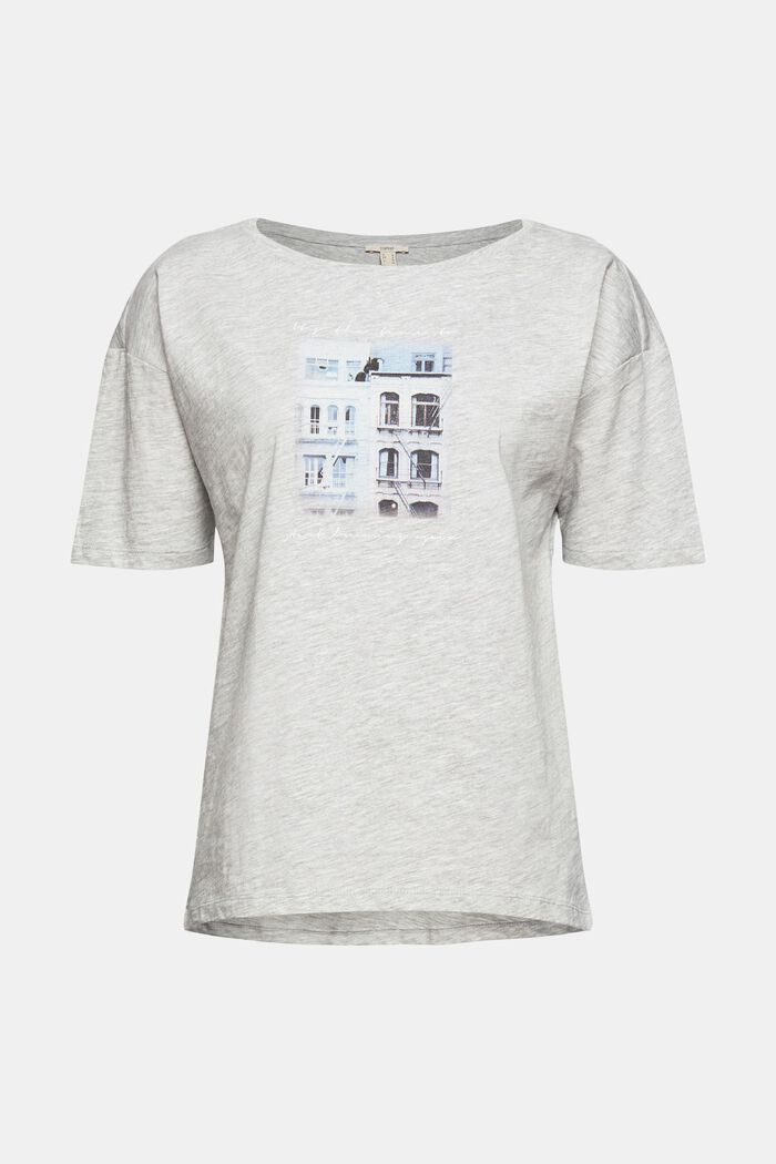 T-Shirt mit Fotoprint, Bio-Baumwoll-Mix