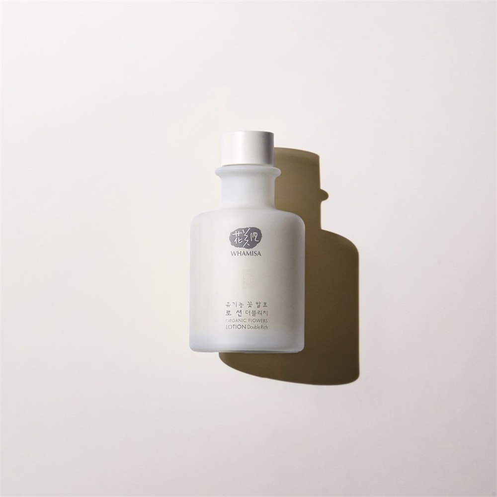 WHAMISA Organic Flowers Lotion Double Rich Lotion visage