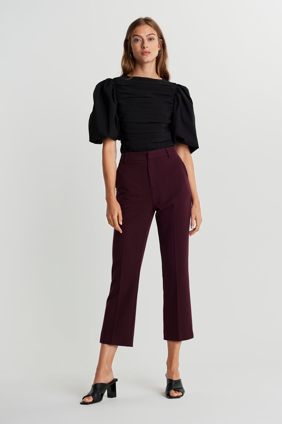 Lisa flannel trousers
